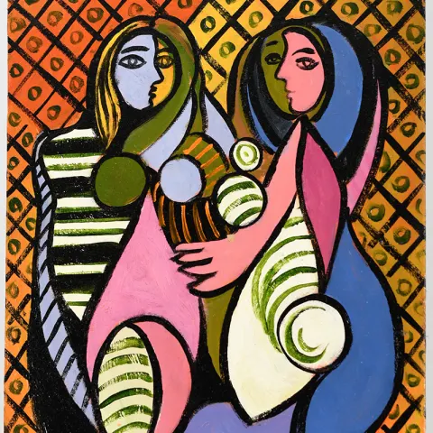 Original Painting By Laffont