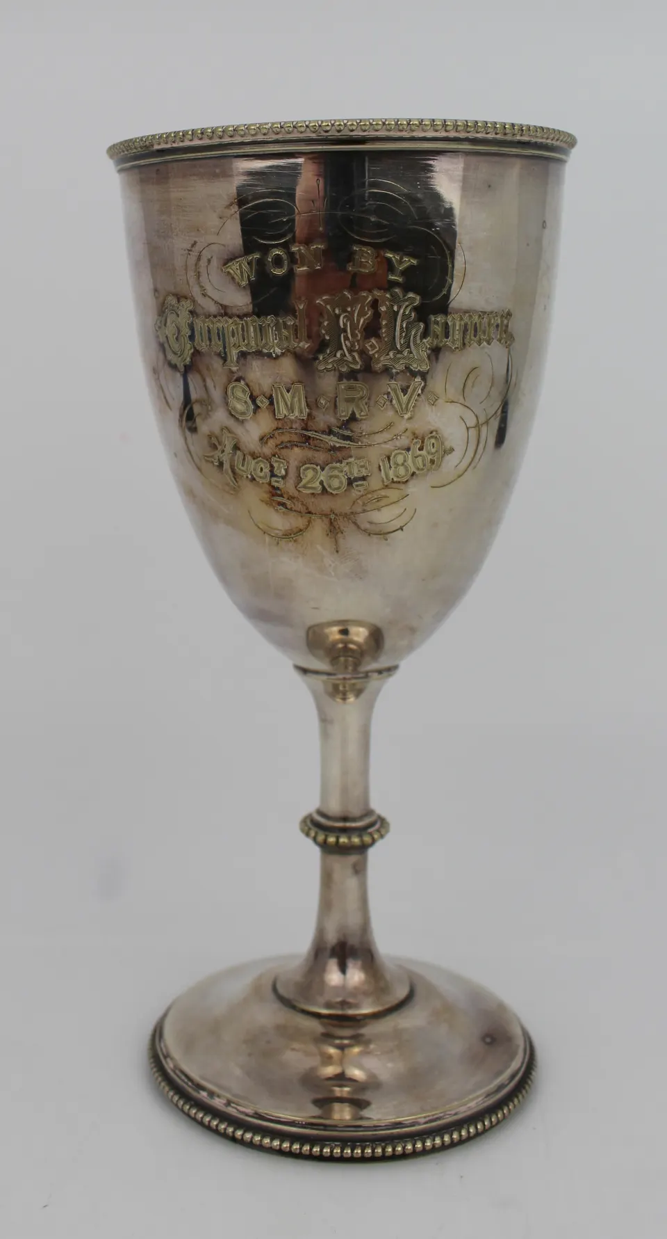 Antique Victorian Silver Plated Trophy Cup