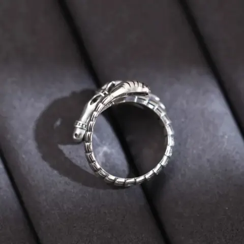 New! Vintage Style Retro Dragon Horse Adjustable Ring