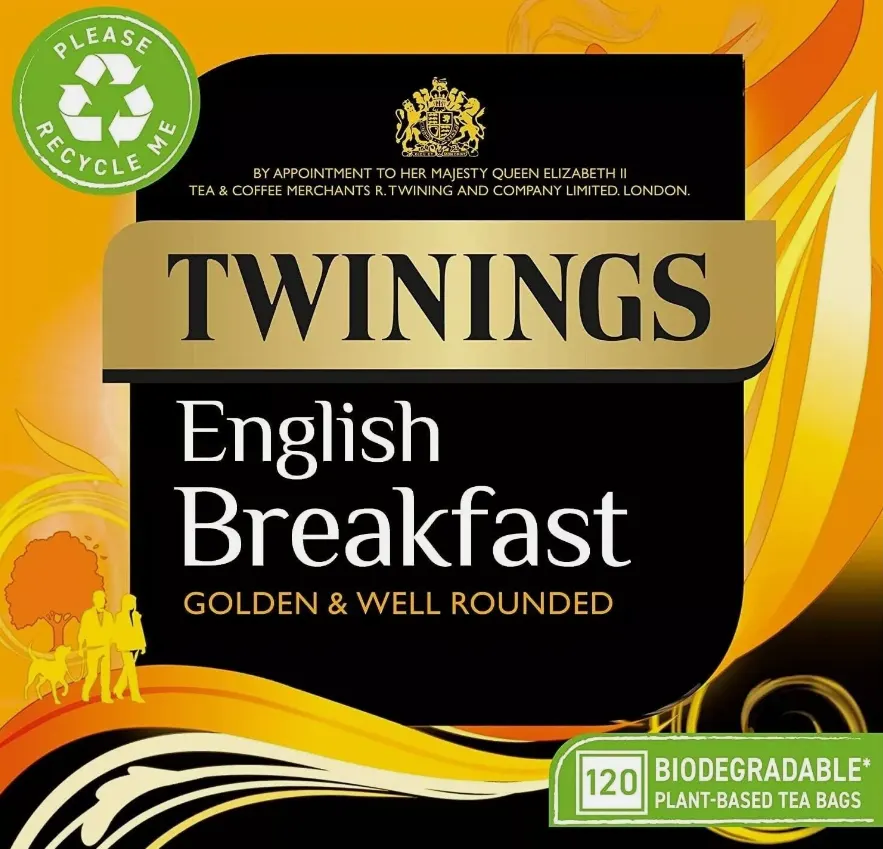 20 X Twinings English Breakfast Tea | Golden, Well Rounded & Full Bodied. RRP £120 - GRADE A