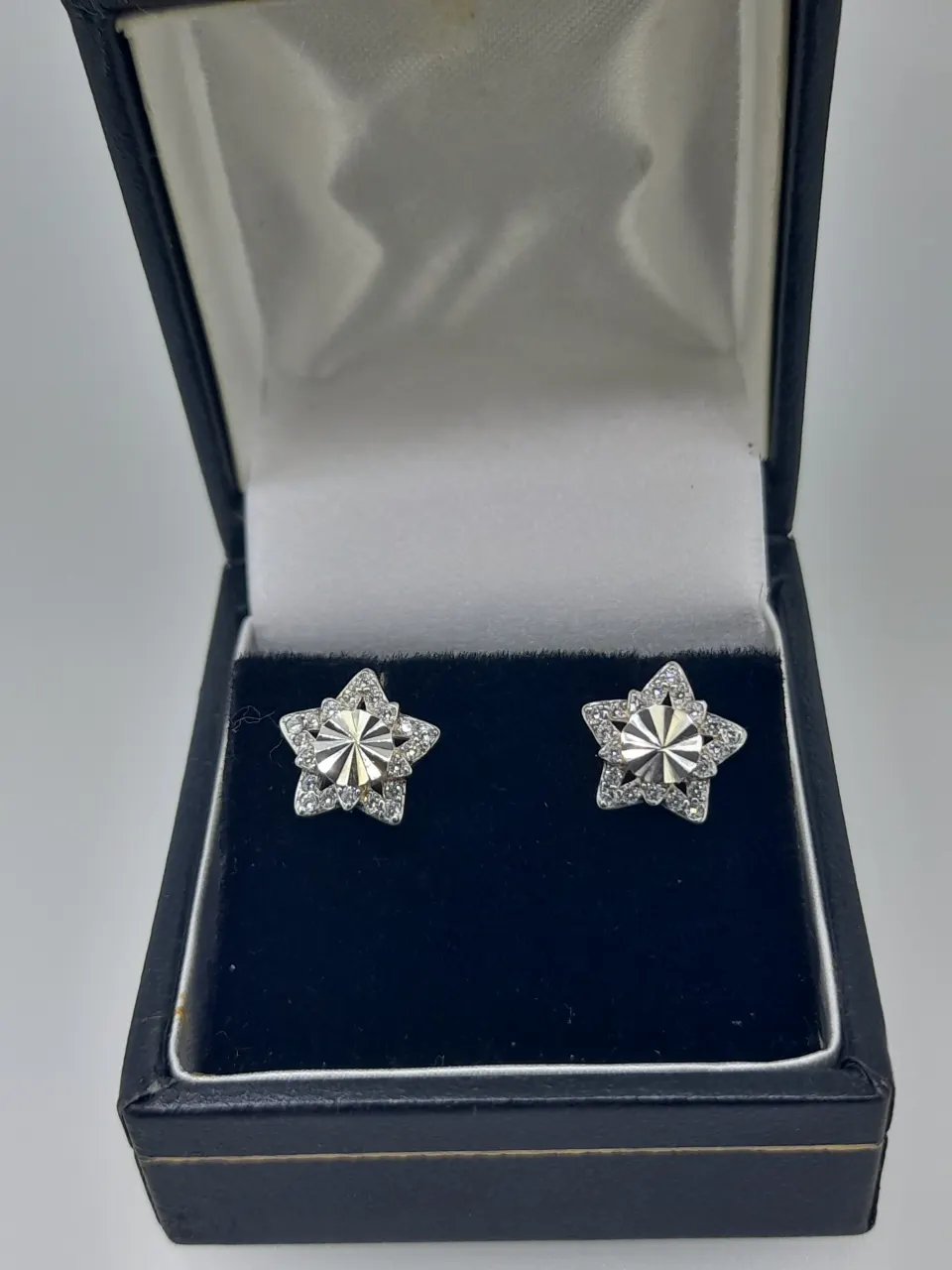 Silver Star Stud Earring