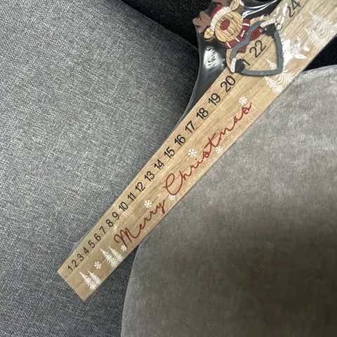 Merry Christmas Countdown Ornament