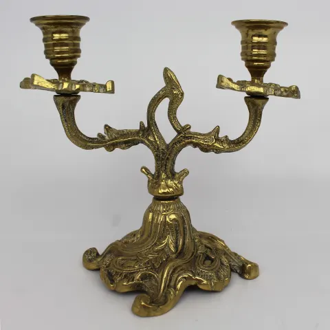 Vintage Brass Candelabra