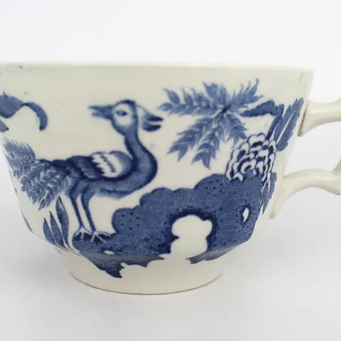 Set of 6 Woods Blue & White Tea Cups