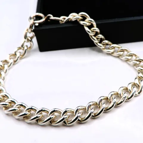 Sterling Silver Chain Link Bracelet 16.6 grams