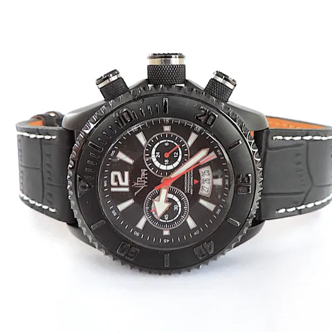 Men's  VIP Time Italy Black Chronograph 200m Diver Watch