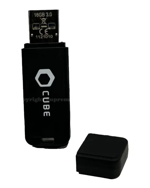 50 x 16gb Cube Usb Memory Stick