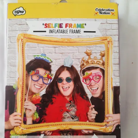 Bundle of hen party items including dice, self frame, plus more
