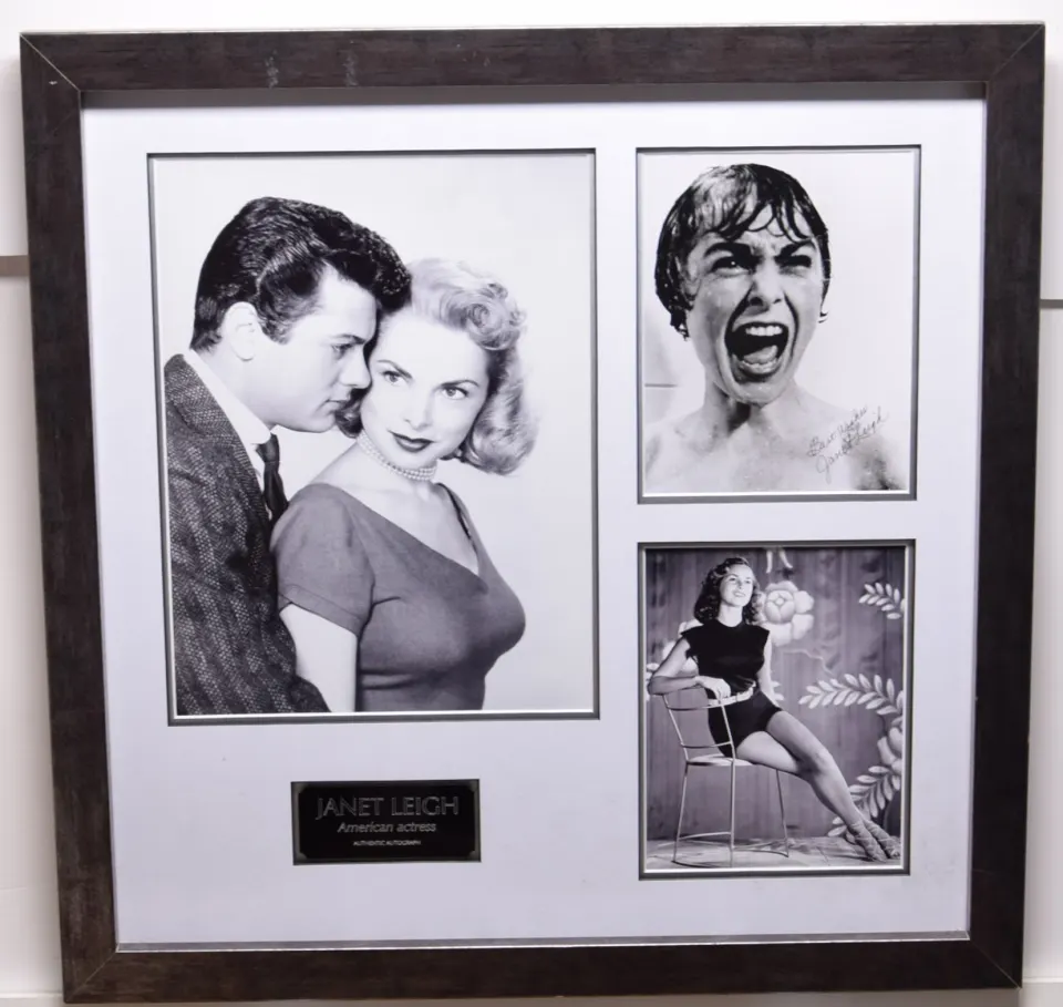 JANET LEIGH original signed presentation