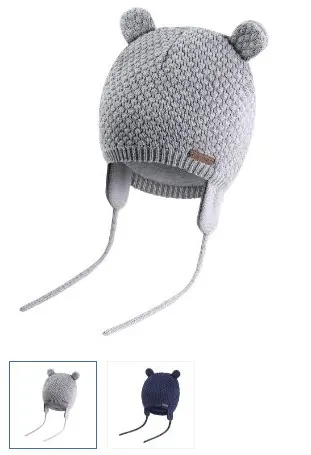 10 X Baby Hat Winter Warm Knit Earflap Total RRP £134.70 Lb35