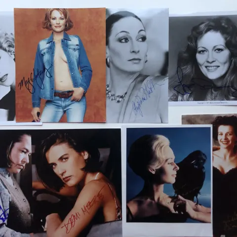 HOLLYWOOD; Demi Moore, Tatum O'Neil, Meg Helgenberger, Faye Dunaway & more