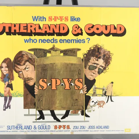 Original "Spys" Cinema Poster
