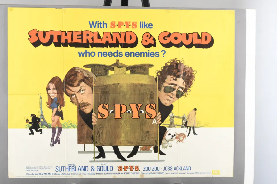 Original "Spys" Cinema Poster