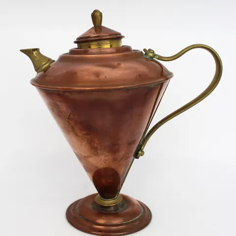 Arts & Crafts Copper Handled Jug by W.A.S Benson