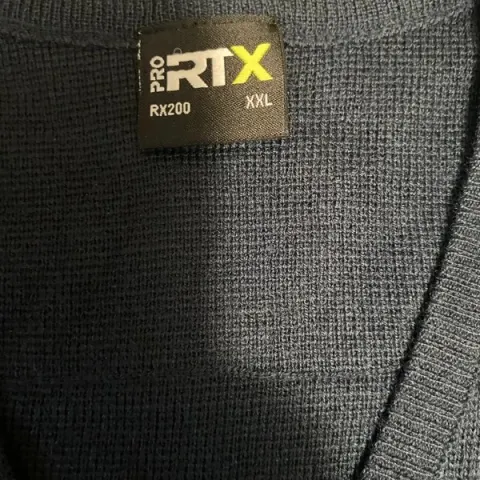 Men's Pro RTX Workwear Navy V Neck Jumpers Approx 12