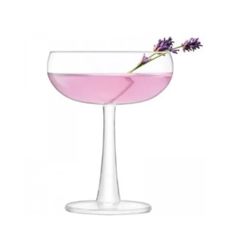 Brand New in Box 4 x Hand Made Vemacity Gin/Cocktail Coupe Glasses