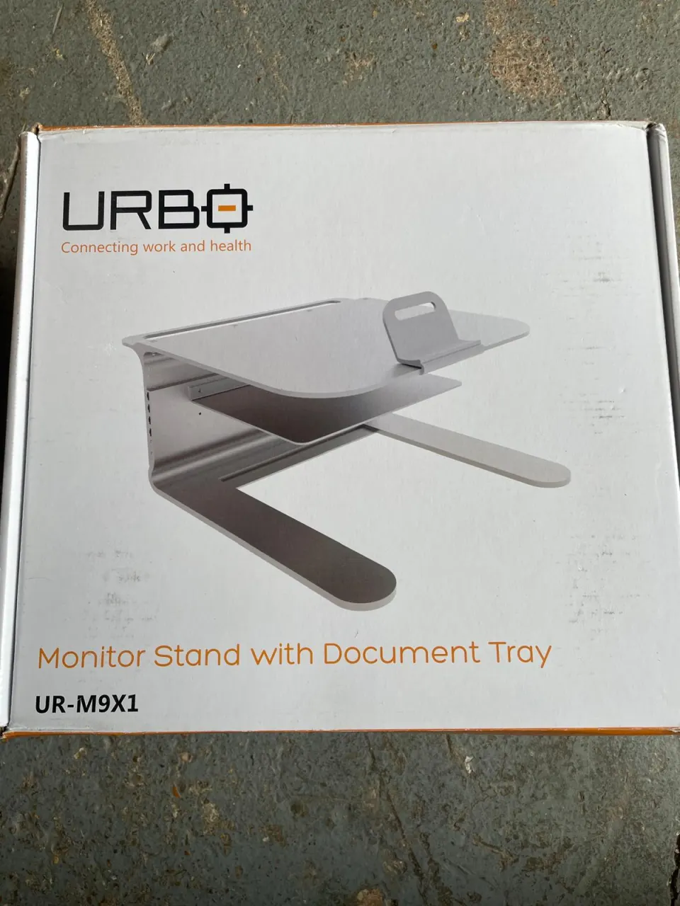 Amazon FBA Urbo Aluminium Monitor Stand With Document Tray Est Value £55