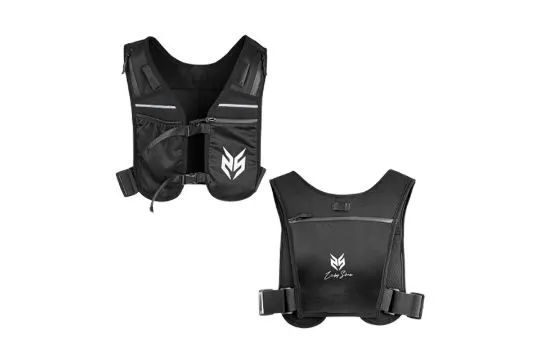 5 x Unisex Running Vest Adjustable Reflective Lb35