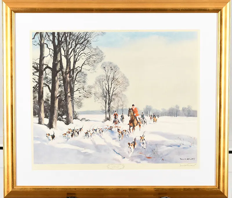 Rare Donald Grant MBE Signed Limited Edition