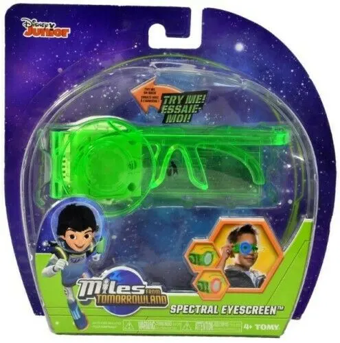 4 x Disney Junior Miles From Tomorrowland Spectral Eyescreen Colour Change Glasses L4