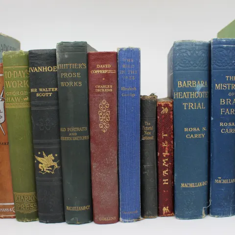 Mixed Lot of Antique and Vintage Books – Attenborough, Dickens, Scott, Carey & Others (12)