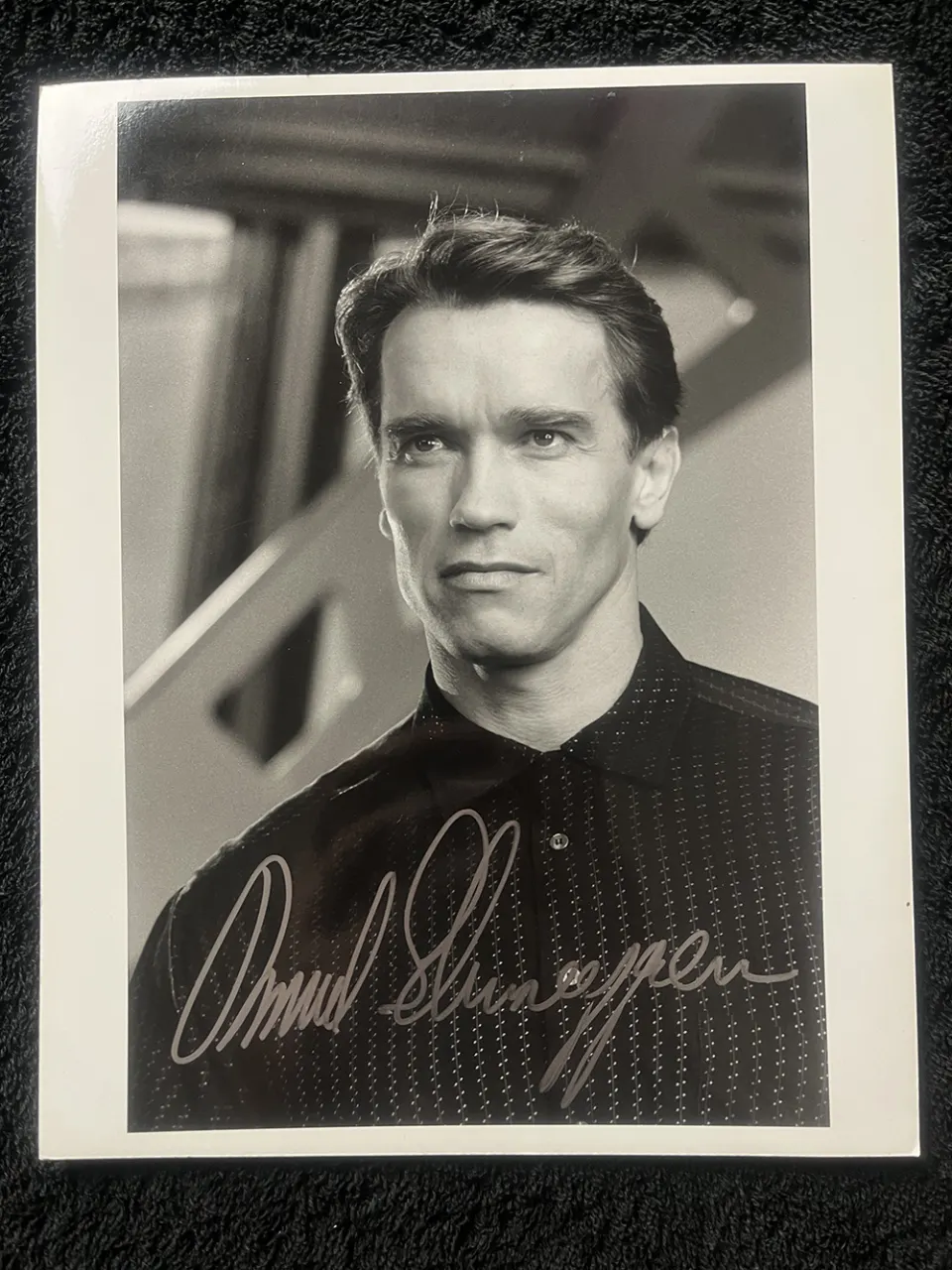 Arnold Swartzenegger Signed