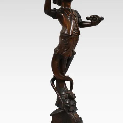 Carved 18th c. Style Figural Torchere c.1890