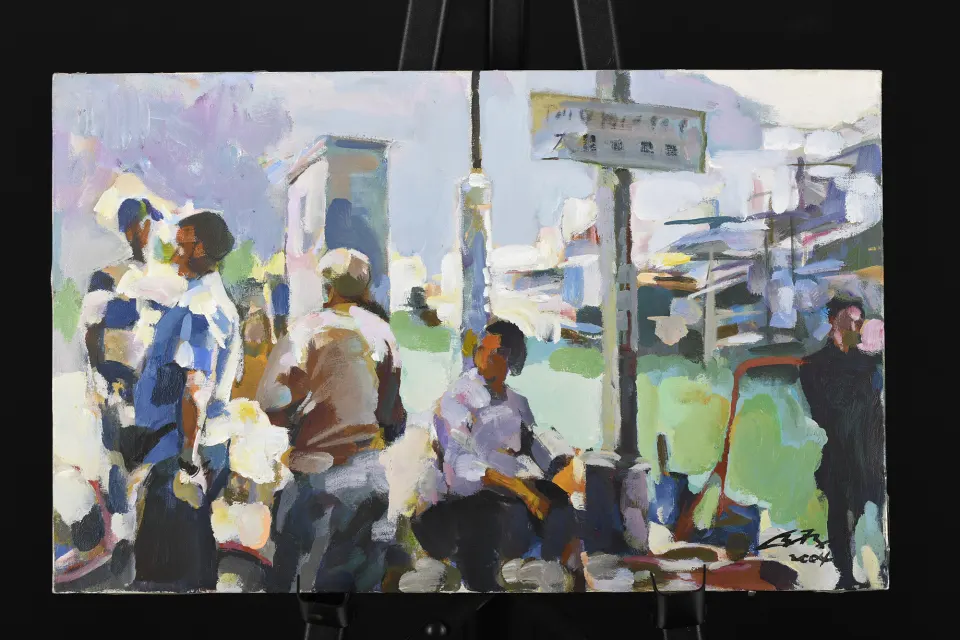 Luk Kwok Yuen Original Painting, Hong Kong Artist