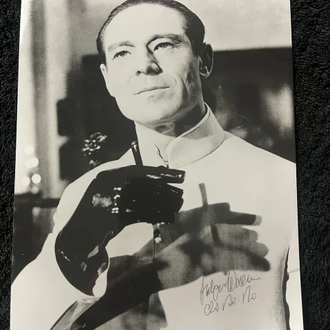 Joseph Wiseman Signed
