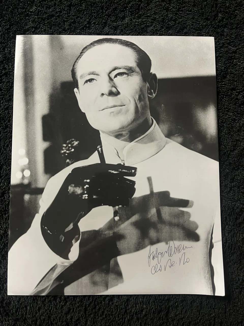 Joseph Wiseman Signed