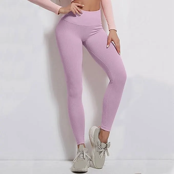 Yoga Pants For Women Women's Solid Pants, Size Medium