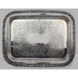 Quality Ornate Silver Plated Tray