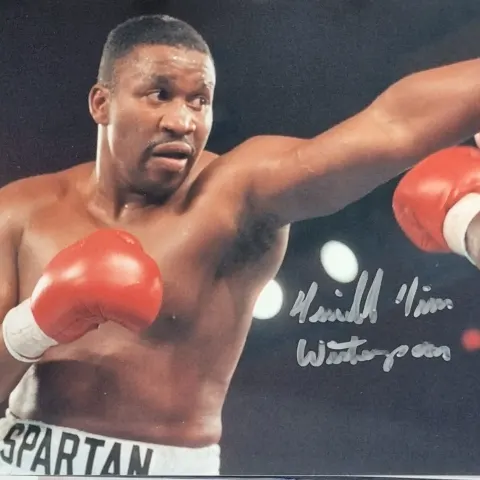 Terrible Tim Witherspoon Original Signature