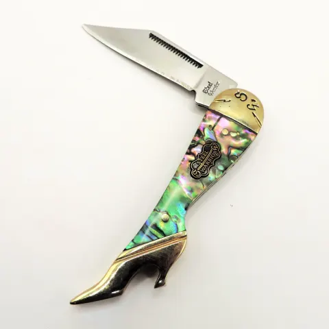 Steel Warrior Mother of Pearl Pocket Knife