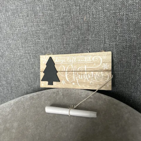 11x Christmas Countdown Decoration