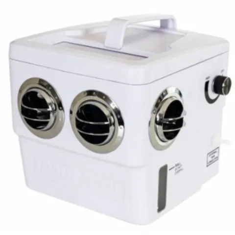 Transcool Evaporative Air Cooler, 12V 24V 240V. (New Design) White