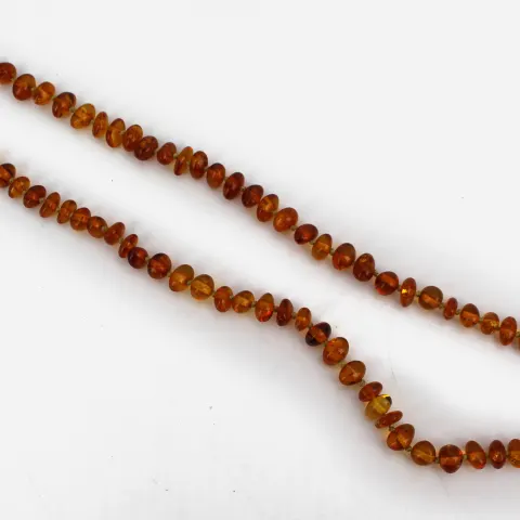 Amber Bead Necklace