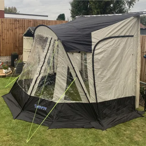 260cm 'Stylish' Bay Window Porch Caravan Awning PU 3000mm