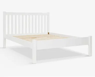 Item Description  -  John Lewis ANYDAY
Wilton Bed Frame, Double, White  -  Stock Number   -  8034240