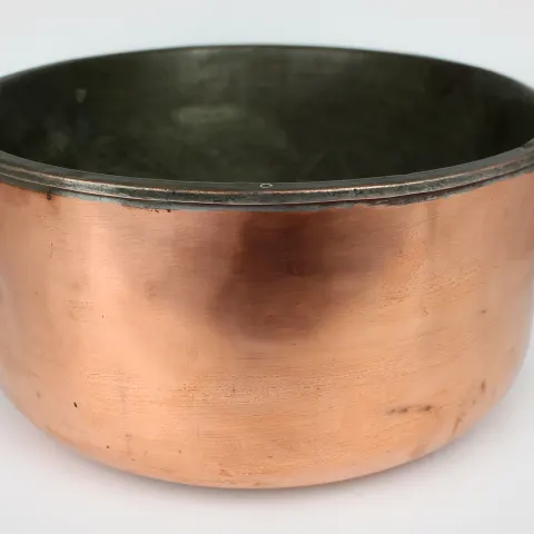 Antique Copper Large Bain Marie Chocolate Melter