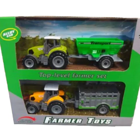 4pc Tractor & Trailer Set