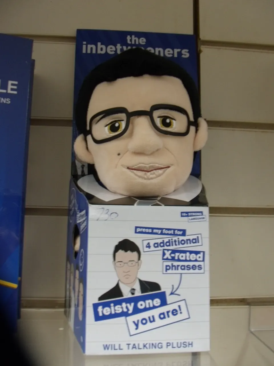 10pcs Brand new In Betweeners Will plush talking doll toy with X rated sounds - msrp £14.99