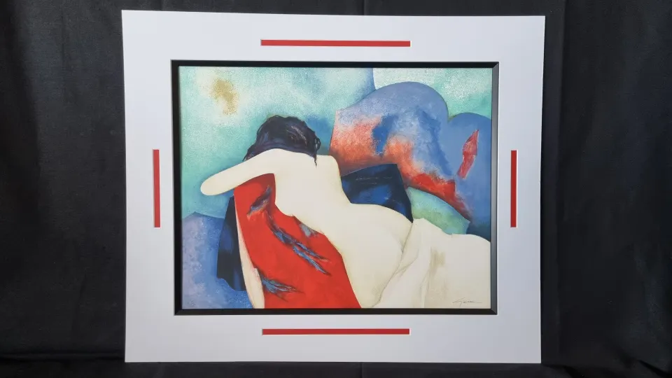 Claude Gaveau Limited Edition Lithograph. One of only 20 Published.