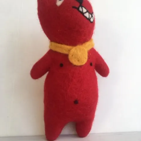 Grayson Perry RA (b ) Red Alan Measles Stuffed Toy Collectible Grayson Perry RA Royal Academy, 2004