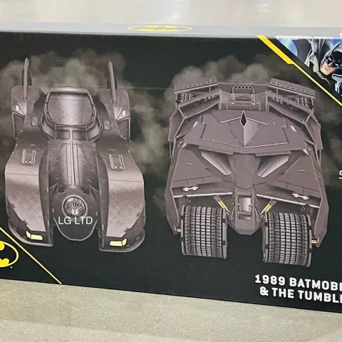 Batman 1989 Batmobile & The Tumbler 3D Puzzle New Sealed Box