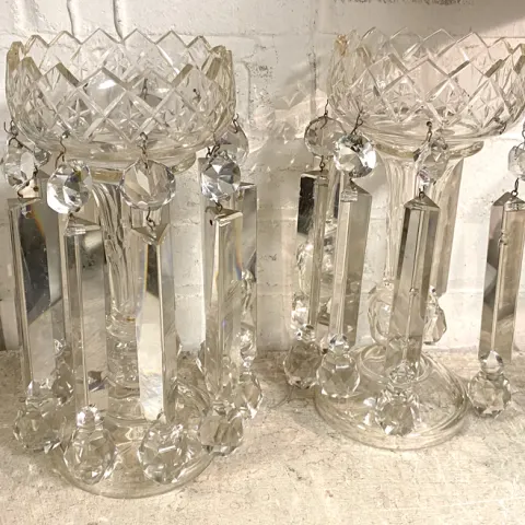 Vintage Cut Glass Crystal Champagne Bucket