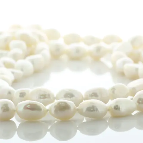 50 Inch Freshwater Cultured 9.5 - 10.0mm Pearl Necklace