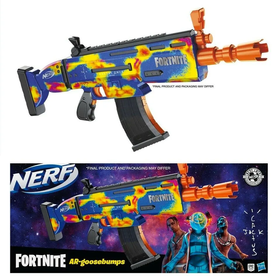 Fortnite x Nerf Travis Scott Toy Gun