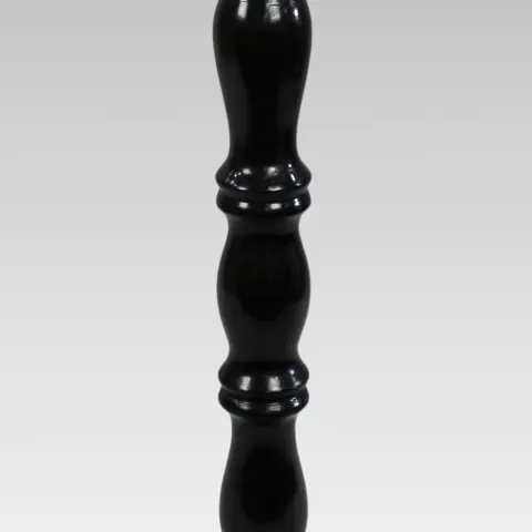 Early 20th c. Ebonized Wooden Pedestal