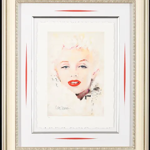 Limited Edition By Sidney Maurer (1926-2017) "Movie Star" (Marilyn Monroe)